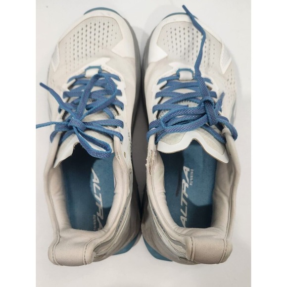 ALTRA Olympus 5 Running Hiking Shoe, White/Blue, Womens 8.5 - Picture 7 of 12